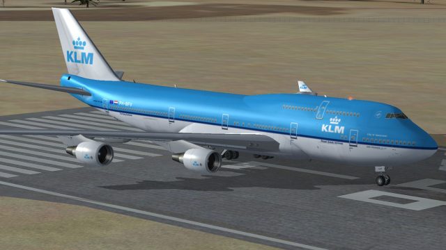 Screenshot 1 — KLM Boeing 747-406M PH-BFV