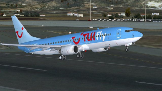 Screenshot 1 — Tuifly Nordic Boeing 737-800