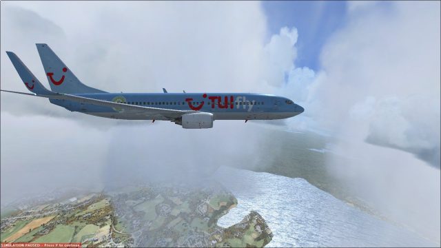 Screenshot 1 — Tuifly Nordic 737-800 WL