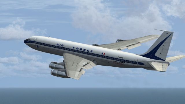 Screenshot 1 — Air France Boeing 707 F-BHSO