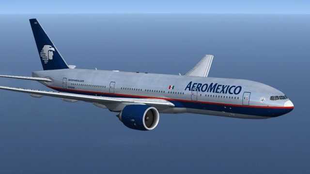 Screenshot 1 — Aeromexico Boeing 777-2Q8(ER)