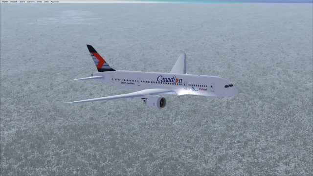 Screenshot 1 — Avianca Boeing 787-8 V3