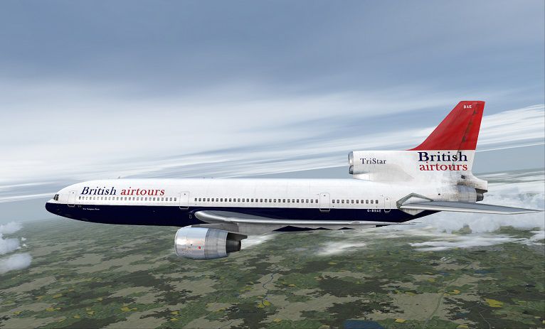 British Airtours Lockheed L-1011 TriStar G-BBAE for FSX