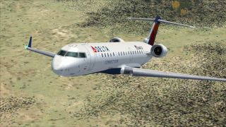Screenshot 1 — Delta Airlines CRJ-700