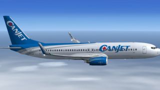 Screenshot 1 — Canjet Airlines Boeing 737-8AS(WL)