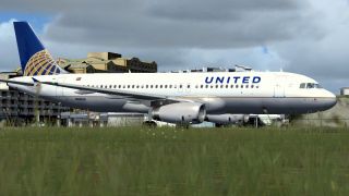 Screenshot 4 — United/Continental Airbus A320