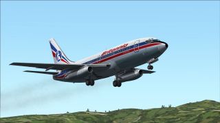 Screenshot 1 — Britannia Boeing 737-200 G-BAZI