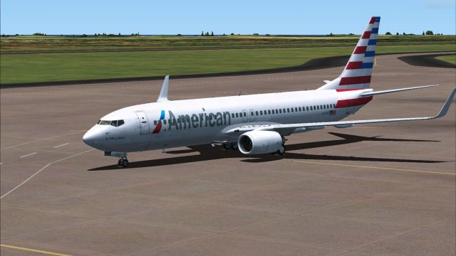 Screenshot 1 — American Airlines Boeing 777-800 (New Livery)