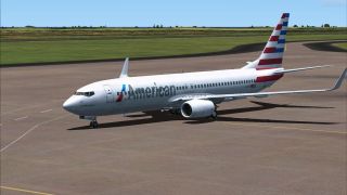 Screenshot 1 — American Airlines Boeing 777-800 (New Livery)