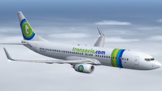 Screenshot 1 — Transavia.com Boeing 737-8K2(WL)