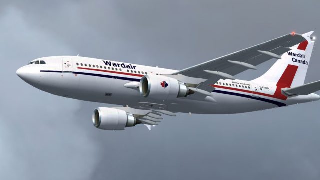 Screenshot 1 — Wardair Airbus A310-300
