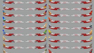 Screenshot 1 — Air India Express Boeing 737-800W