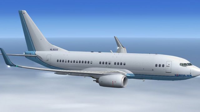 Screenshot 1 — Korean Air Lines Boeing 737-7B5(BBJ)
