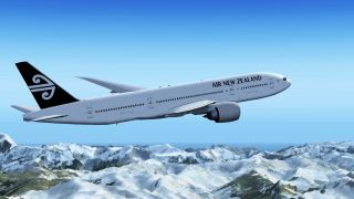 Screenshot 1 — Air New Zealand Boeing 777-200LR