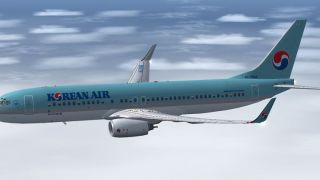Screenshot 1 — Korean Air Lines Boeing 737-8Q8(WL)