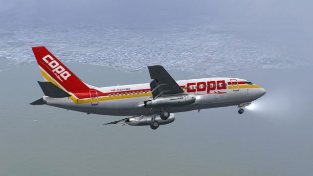 Screenshot 1 — COPA Panama Boeing 737-200ADV