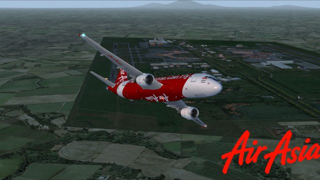 Screenshot 1 — AirAsia Indonesia Airbus A320 PK-AXZ