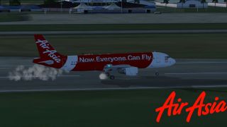 Screenshot 9 — AirAsia Indonesia Airbus A320 PK-AXZ