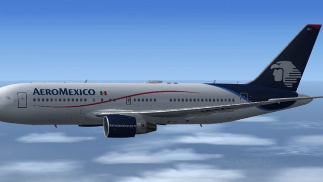 Screenshot 1 — Aeromexico Boeing 767-283/ER