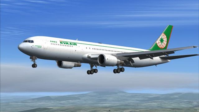 Screenshot 1 — EVA Air Boeing 767-300