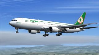 Screenshot 1 — EVA Air Boeing 767-300