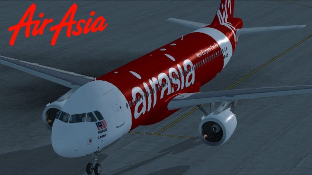 Screenshot 1 — AirAsia Malaysia Airbus A320