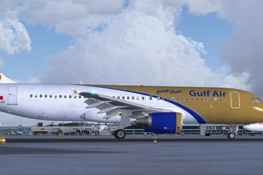 Gulf Air Airbus A320-212 A9C-EI for FSX