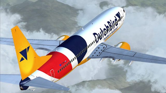 Screenshot 1 — DutchBird Boeing 737-800