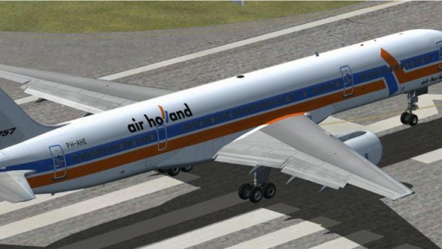 Screenshot 1 — Air Holland Boeing 757-200