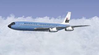 Screenshot 5 — Braniff Medium Blue Jellybean Boeing 707
