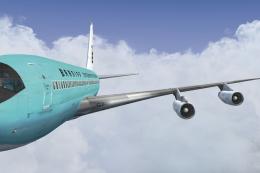 Related: FSX Braniff Turquoise Jellybean Boeing 707