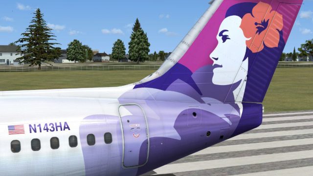 Screenshot 1 — Hawaiian Airlines BAe 146-300/Avro RJ100