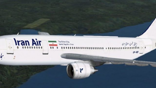 Screenshot 1 — Iran Air Airbus A300B2 EP-IBZ