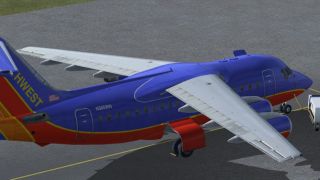 Screenshot 2 — Southwest Airlines BAe 146-100/Avro RJ70
