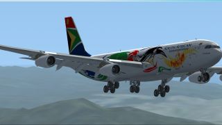Screenshot 6 — South African Airbus A340-313X Olympics 2012
