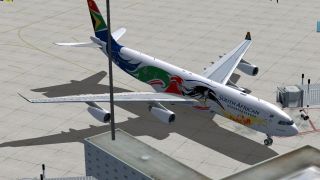 Screenshot 3 — South African Airbus A340-313X Olympics 2012