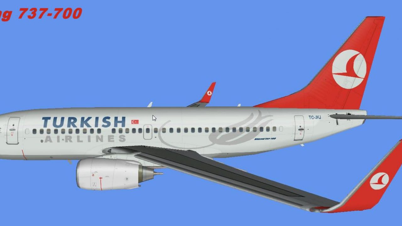 Turkish Airlines Boeing 737-700/800/900ER for FSX