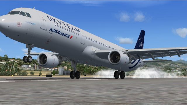 Screenshot 1 — Air France Skyteam Airbus A321-211