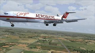 Screenshot 1 — AeroSucre Boeing 727-200