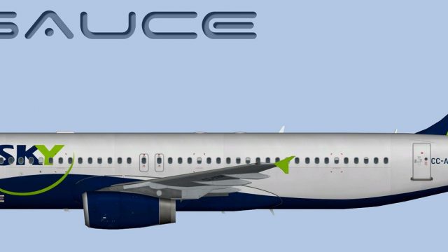 Screenshot 1 — Sky Airline Airbus A320