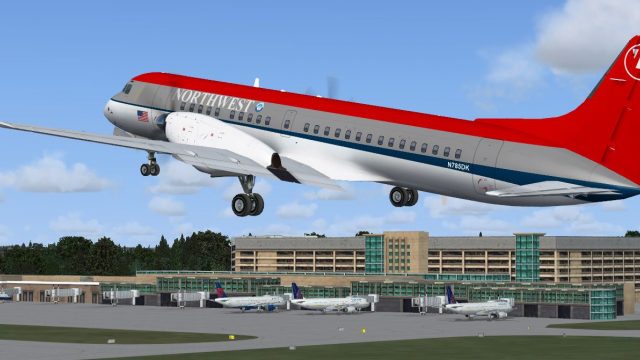 Screenshot 1 — Northwest Airlines BAe ATP N785DK
