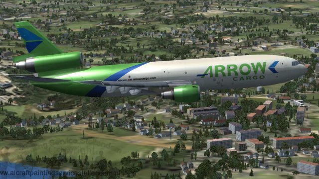 Screenshot 1 — Arrow Cargo VA Douglas DC-10-40F