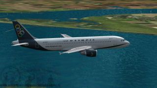 Screenshot 3 — Olympic Airlines Airbus A320-200 SX-OAT