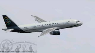 Screenshot 5 — Olympic Airlines Airbus A320-200