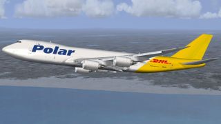 Screenshot 2 — Polar (DHL) Boeing 747-8F