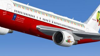Screenshot 3 — Star Alliance Boeing 767-200 Christmas Livery