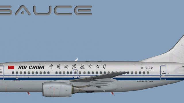Screenshot 1 — Air China Boeing 737-700