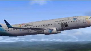 Screenshot 1 — Garuda Indonesia Boeing 737-800 Batik Livery