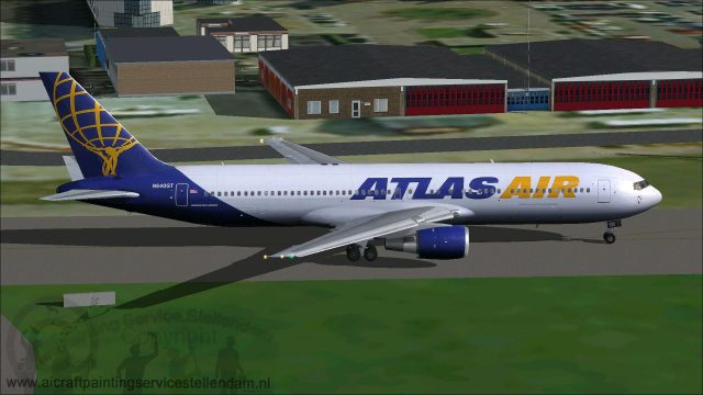 アトラス航空 767-300ER GeminiJets 767-300ER アトラス航空 N649GT 1/400[GJGTI2166]