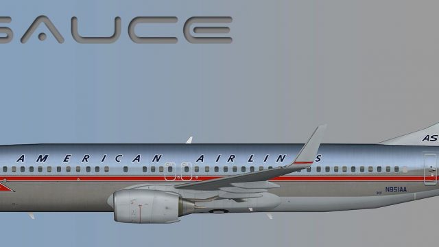 Screenshot 1 — American Airlines Boeing 737-800W N951AA